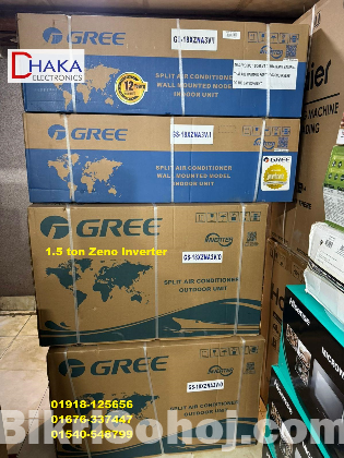 Gree 1.5 Ton GS-18XZNA3V Zeno Inverter AC Price BD